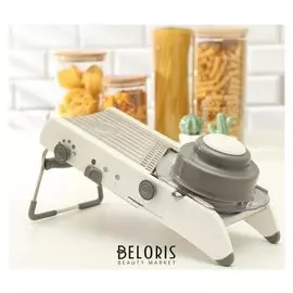 Овощерезка Stormy, с контролируемым углом нарезания, нержавеющая сталь