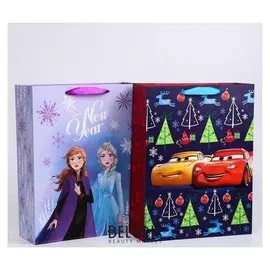 Пакет ламинат "С новым годом!", Disney, 31х40х11 см, 4