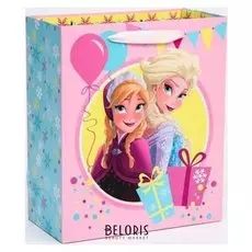 Пакет ламинат вертикальный "Холодное сердце", холодное сердце, 23х27х11,5 см