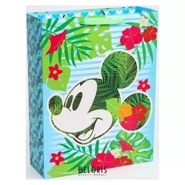 Пакет ламинат вертикальный "Mickey", микки маус, 31х40х11 см