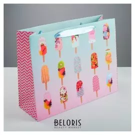 Пакет ламинированный горизонтальный, «Миллион эскимо», 35 × 27 × 12 см