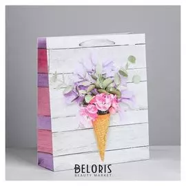 Пакет ламинированный вертикальный «Радостного настроения», ML 23 × 27 × 8 см