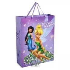 Пакет ламинированный вертикальный "С днем рождения!", феи, 31 х 40 х 11 см