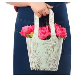 Пакет овальный с ручками «Дерево», 61,2 х 46,7 см