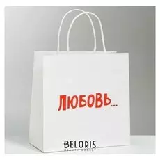 Пакет подарочный «Любовь», 22 × 22 × 11 см
