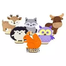 Пальчиковый театр Лесные обитатели