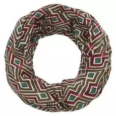 Палантин-труба женский шерстяной # R2352_144-2 цвет коричневый, р-р 36х80