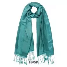 Палантин женский, цвет бирюзовый, размер 70х180