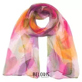 Палантин женский, цвет фиолетово-розовый, размер 50х170