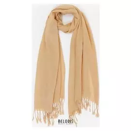 Палантин женский, цвет персиковый, размер 70х170 см