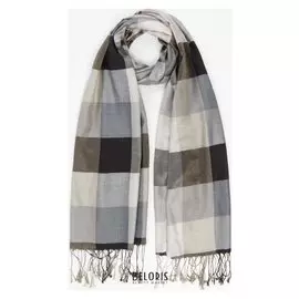 Палантин женский, цвет серый, размер 70х190 см