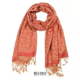 Палантин женский Pj1938_2 цвет терракот, р-р 68х178