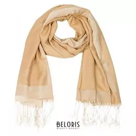 Палантин женский Ps1907_7 цвет бежевый, р-р 70х180