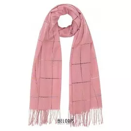 Палантин женский текстильный PC 4214 цвет розовый, р-р 70х190