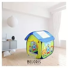 Палатка детская игровая «Животные» 114×112×120 см