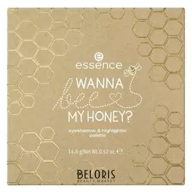 Палетка для макияжа тени для век и хайлайтеры Wanna Bee MY Honey? Eyeshadow Highlighter Palette