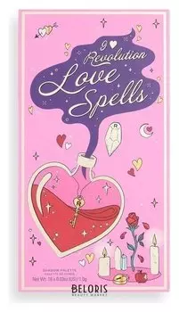 Палетка теней для век Spellbooks Love Spells