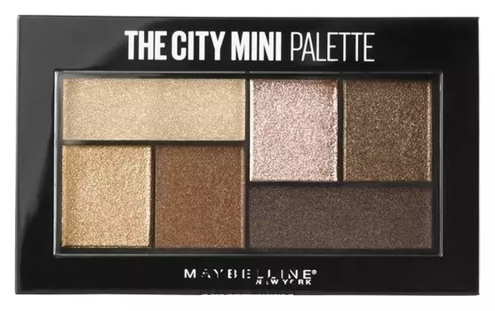 Палетка теней для век "The City Mini Palette"