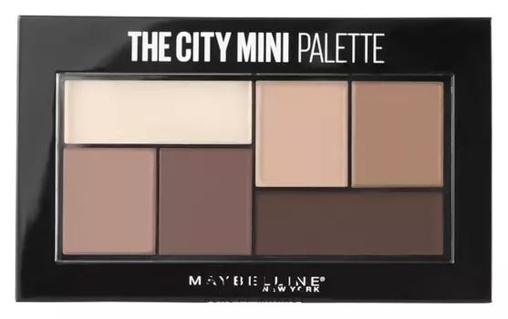 Палетка теней для век "The City Mini Palette"