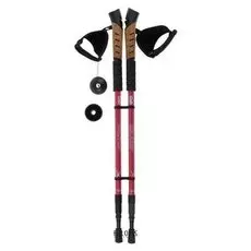 Палки для скандинавской ходьбы, телескопические, 3 секции, до 135 см, (Пара 2 шт)