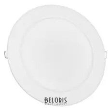 Панель светодиодная IN Home Rlp-vc, 12 Вт, 230 В, 6500 К, 960 Лм, 145x30 мм, круглая, белая