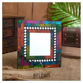 Панно зеркальное "Ли Эм" керамика 20х20х1 см