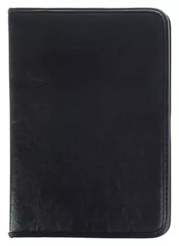 Пaпка деловая, искусственная кожа, ручка-петля, 360 х 260 х 30 мм, «Лайт», канцбург, с металлическим прижимом