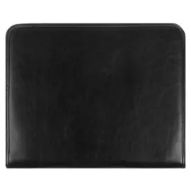 Папка деловая «Люкс», 370х275х40 мм, искусственная кожа, чёрная