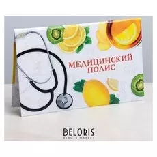 Папка для медицинского полиса Лимоны
