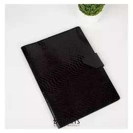 Папка для семейных документов на клапане, 3 комплекта, цвет сливовый