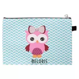 Папка для тетрадей А4, на молнии «Машина» (Рисунок на уголке)