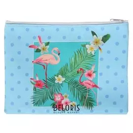 Папка для тетрадей А4, на молнии с 3-х сторон «Слоники» (Сплошной рисунок)