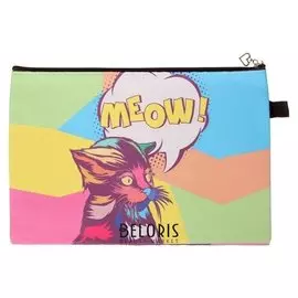 Папка для тетрадей А4, на молнии (Сплошной рисунок)