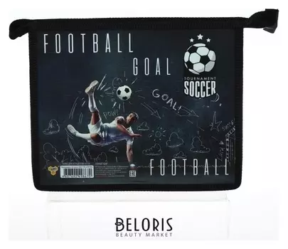 Папка для тетрадей А5, молния сверху Точный удар