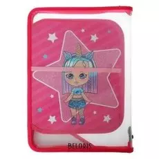 Папка для труда откидная планка Девочка