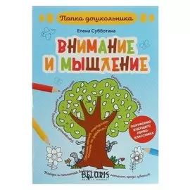 Папка дошкольника Внимание и мышление Субботина Е.А.