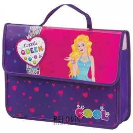 Папка на липучке для девочек Красотка