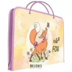 Папка на молнии Fox
