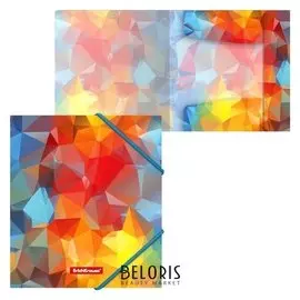 Папка на резинке A5+ Erichkrause "Dynamique", 5 мм, 550 мкм, для тетрадей, с рисунком