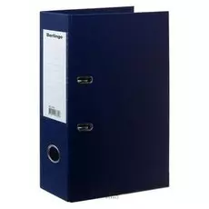 Папка-регистратор А4, 70 мм Berlingo, сборная, синяя, двусторонний бумвинил, с карманом, до 650 листов