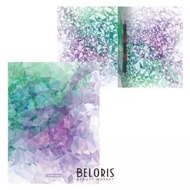 Папка с пружинным скоросшивателем А4 Erichkrause "Violet Dynamique", 17 мм, 550 мкм, с рисунком