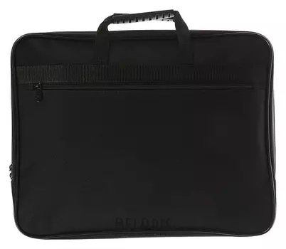 Папка с ручками текстиль А4, 30 мм, 360 х 260 мм, «Офис», 1ш41, с карманом «рант тесьма», черный