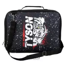 Папка с ручками текстиль А4 60мм 350*265 ПМД 6-20 плеч.ремень "Тигр арт" 62002