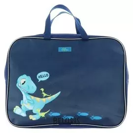 Папка с ручками текстильная Дино