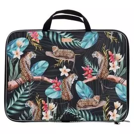 Папка с ручками текстильная Леопарды