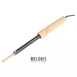 Паяльник слюдяная фабрика эпсн 65/230, 65 Вт, дер ручка, оксидированный корпус, съемное жало