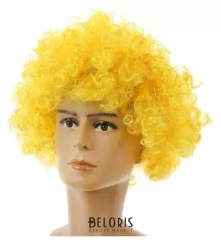 Парик, цвет желтый