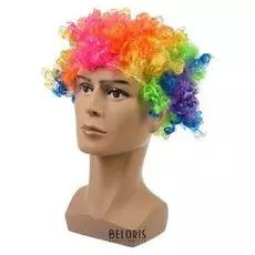 Парик объемный, цветной