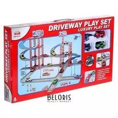 Парковка «Мега-Паркинг», с металлическими машинками