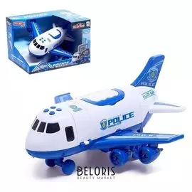 Парковка «Полицейский самолет», световые и звуковые эффекты